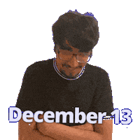 December 13 Sticker