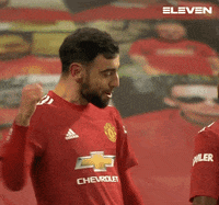 Celebrate Manchester United GIF by ElevenSportsBE