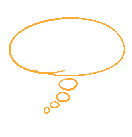 Thinking Circle Sticker by Lucas Levitan