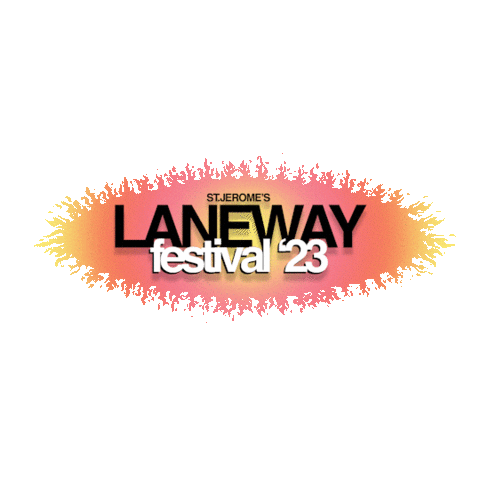 Musicfestival Sticker by Laneway Festival