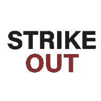 K Strike Out Sticker by This is Women's Baseball