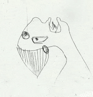 Littlepollo art shout grito picasso GIF