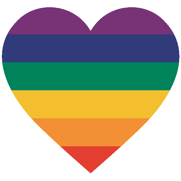 Pride Love Sticker by Garage Clothing