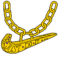 just do it swing Sticker by Nike Training Club Live