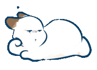 Illustration Bunny Sticker