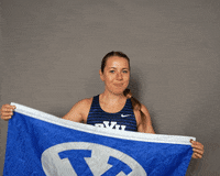 Celebration Flag GIF by BYU Cougars