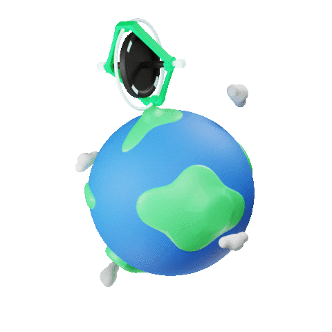 Happy 3D Sticker