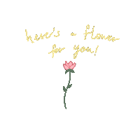 Flower Drawing Sticker by Anticlockwise