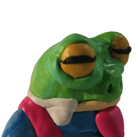 Shocked Blink Sticker