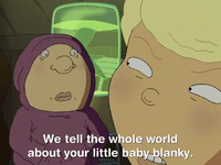 as told by ginger nicksplat GIF