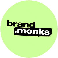 Sticker by brand.monks
