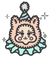 Sad Clown Art Sticker