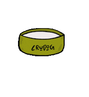 crudog_ dog dogs perros barf Sticker