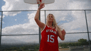 College Basketball Ncaa GIF by Utah Women's Basketball