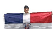 Proud Republica Dominicana Sticker by UNCP Braves Athletics