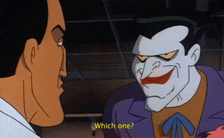 two-face joker GIF by Maudit