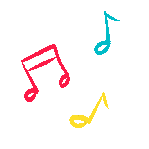 Musik Notes Sticker by casinobern