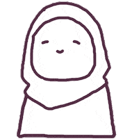 Happy Hijab Sticker
