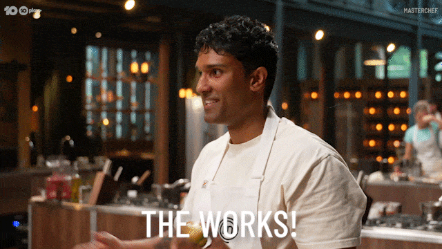 The Works Cooking GIF by MasterChefAU