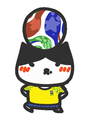 World Cup Brazil Sticker by yomoyeah