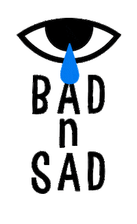 badnsad sad eyes crying cry Sticker