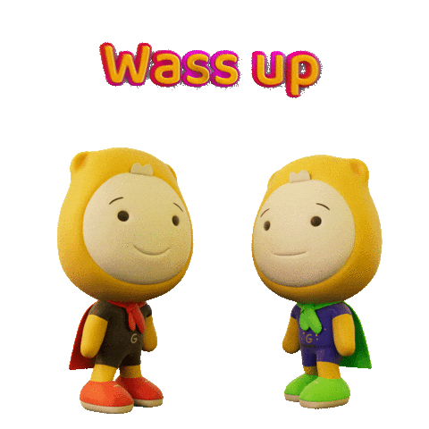 Happy How Are You Sticker by Gumazing