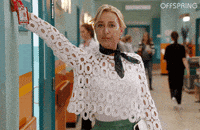 awkward nina GIF by Offspring on TEN