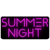Summer Night Sticker