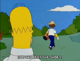 homer simpson keep the shoes GIF