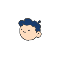 moonchildobject logo hello face hey Sticker