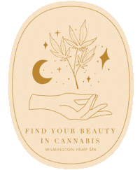 TheHempSpa beauty cbd hemp wilmington Sticker