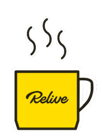 Hot Chocolate Coffee Sticker by Relive