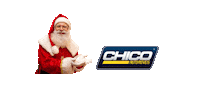 Santa Claus Sticker by Chico Automóveis