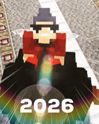 Rolling Happy New Year GIF