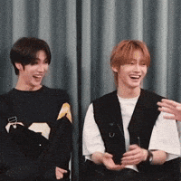 Laugh Stare GIF