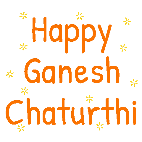 Ganesh Chaturthi Indian Sticker