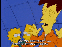 angry bart simpson GIF