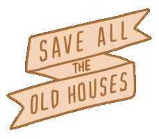 cheapoldhouses retro vintage home house Sticker