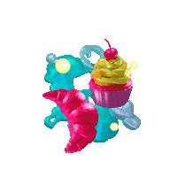 3D Cascade Sticker by Market & Museum