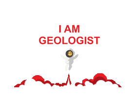 Earth Geology Sticker by aworkplus