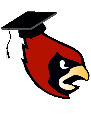 Cardinal Sticker by Catholic University of America