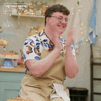 Well Done Yes GIF by The Great British Bake Off