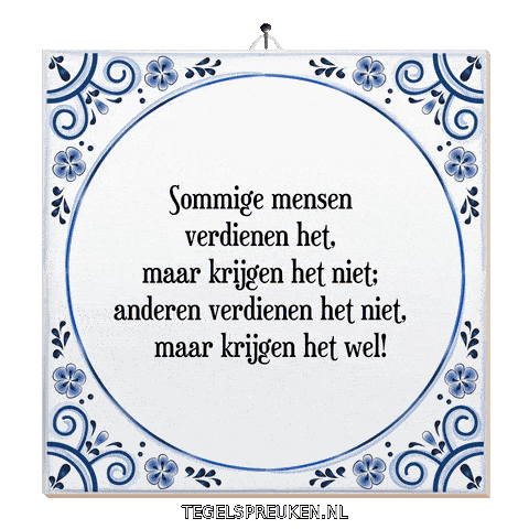 Wijsheid Reflectie Sticker by Tegelspreuken.nl