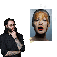 mikedargas wow yes excited yeah Sticker