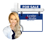 Real Estate House Sticker by Leslie Wells Realty