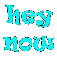 Hey Now What Sticker by normanandpiper