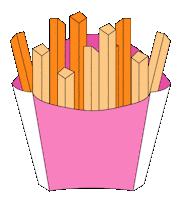 Hungry Fast Food Sticker by Cosmopolitan