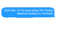 Youtube Dance Sticker by The Fitness Marshall