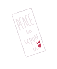 Peacebeuponyou Sticker