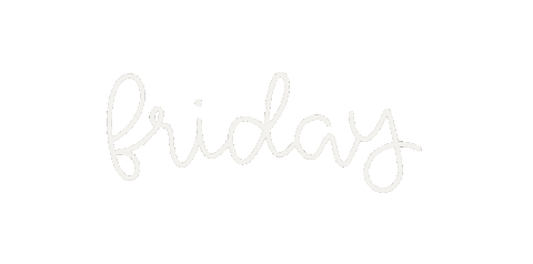 Friday Lettering Sticker